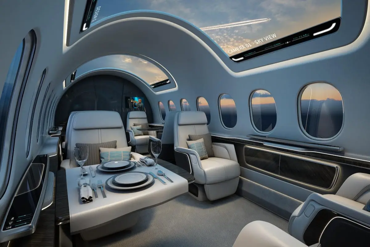 Private Jet Aesthetic | 5 Mind-blowing Luxury Interior Ideas