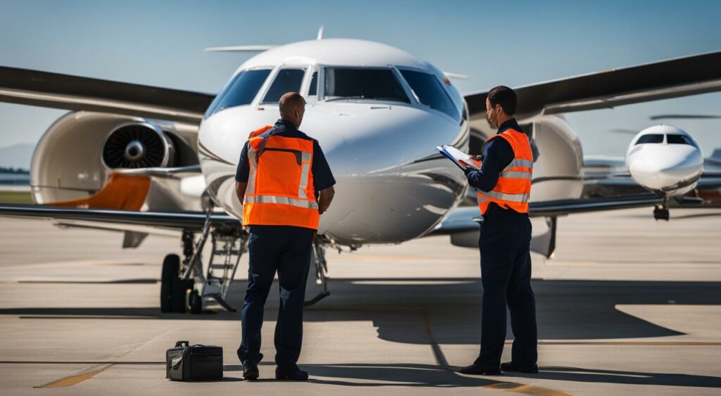 compliance with aviation regulations in private jet maintenance