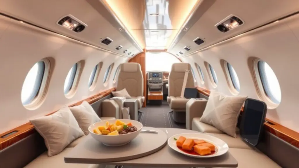 Private Jet Food