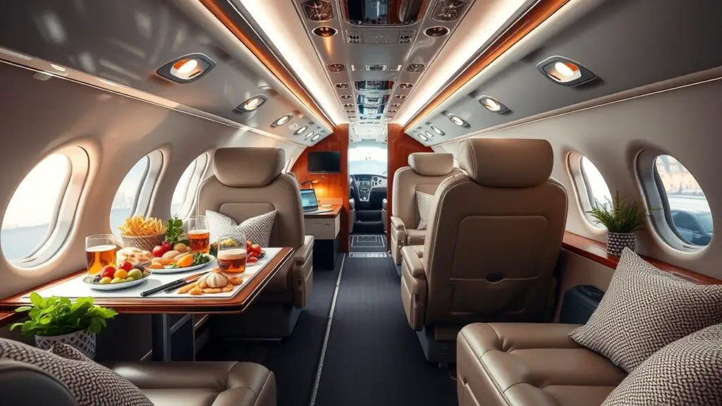 Private Jet Food