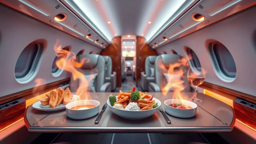 Private Jet Food