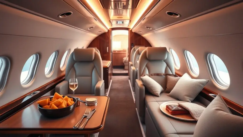 Private Jet Food