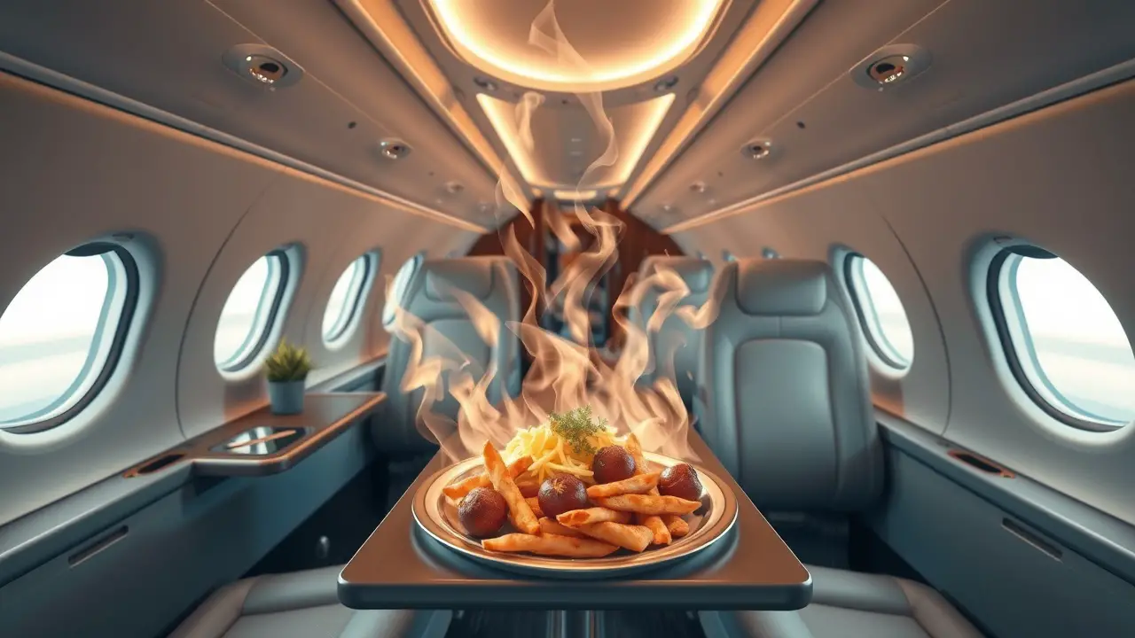 Private Jet Food