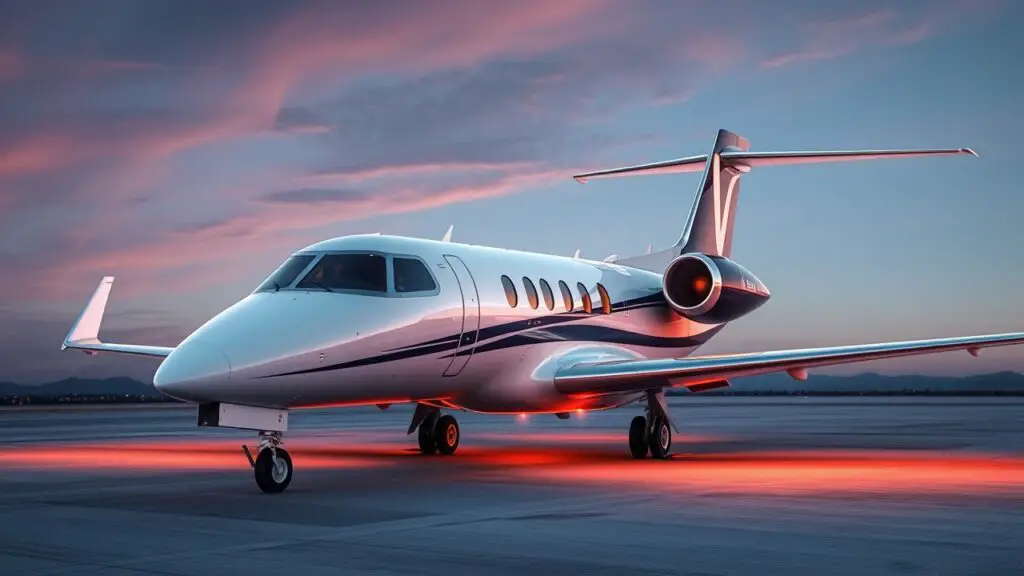 Private Jet Exterior