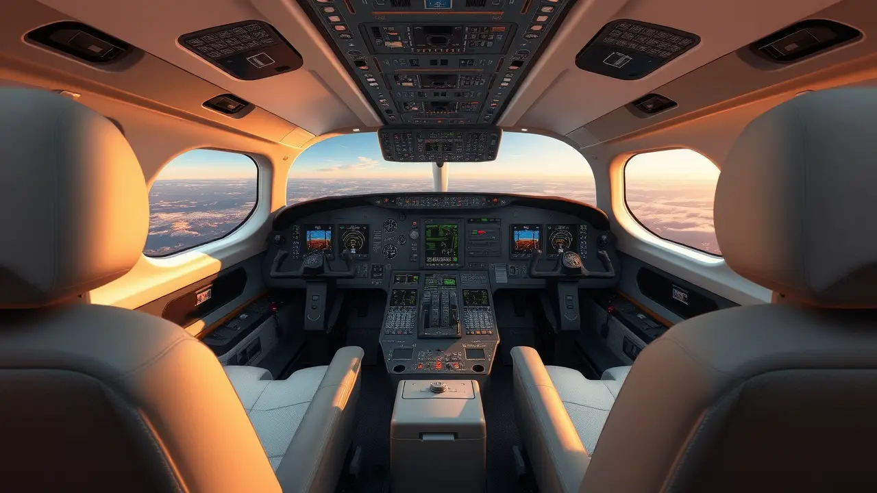 Private Jet Cockpit | See Top Luxurious Jet Cockpit