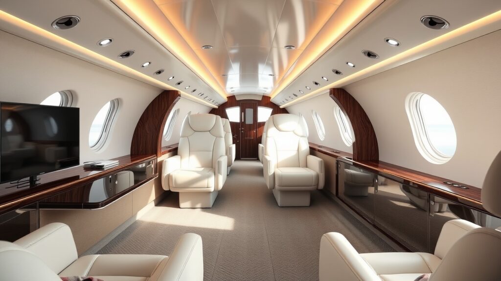 Private Jet Interior Aesthetics
