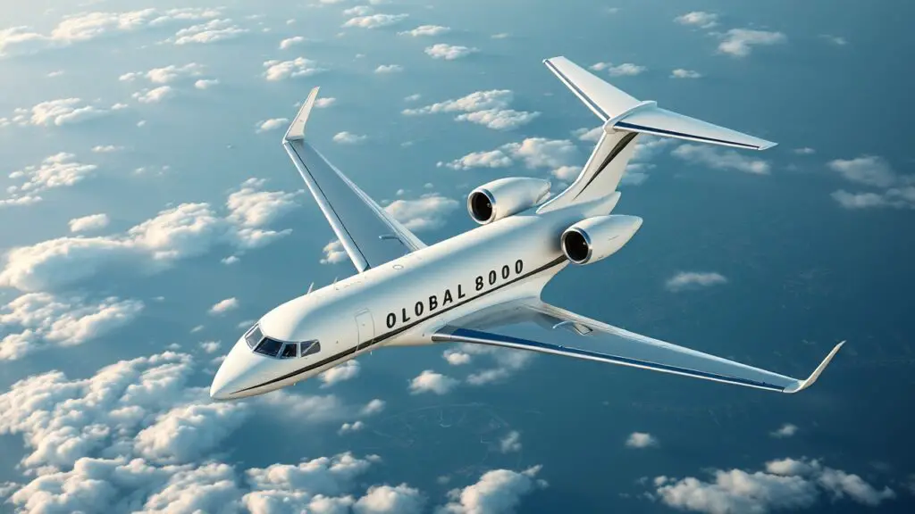 Private Jet Bombardier Global 8000