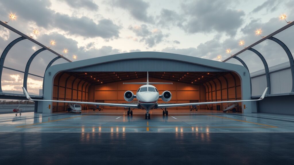 Private Jet Hangar