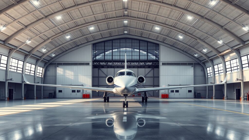 Private Jet Hangar