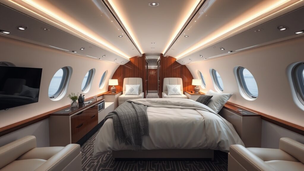 Private Jet Interior Aesthetics