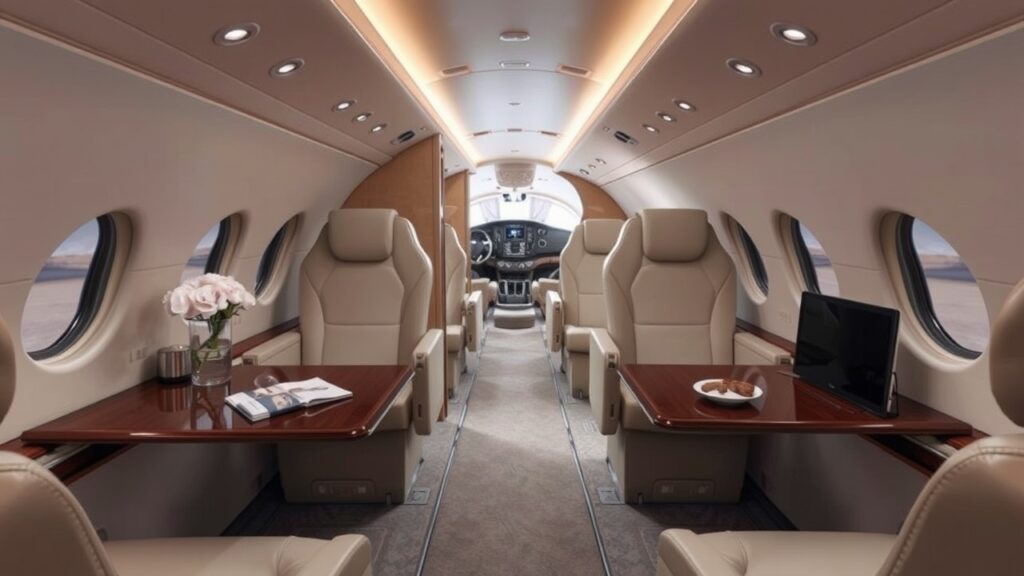 Private Jet Interior Aesthetics