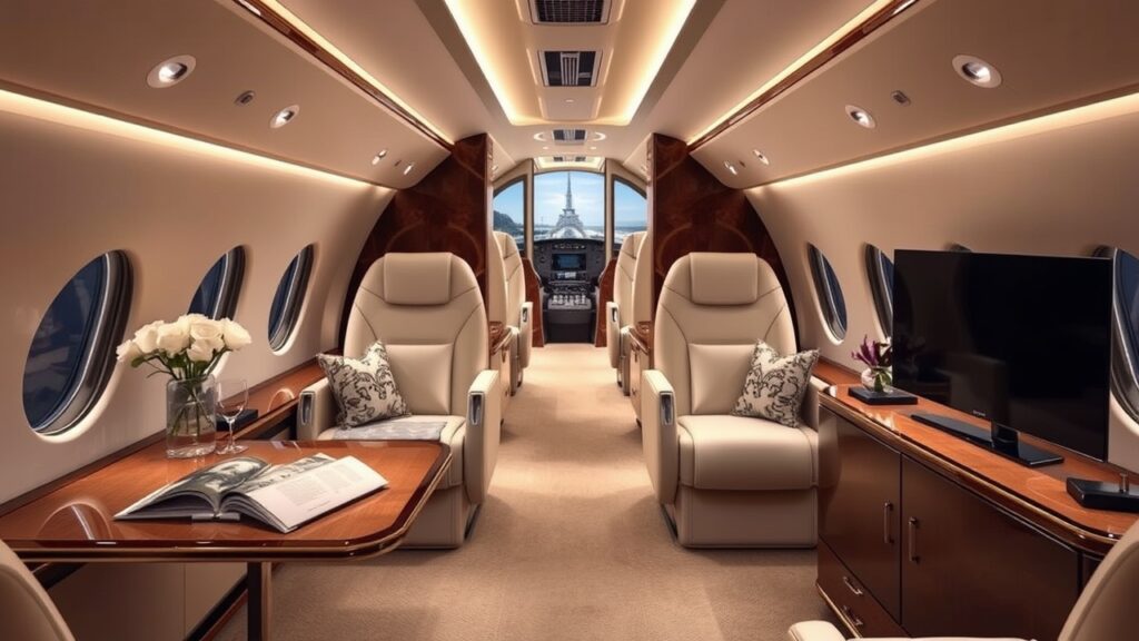 Private Jet Interior Aesthetics