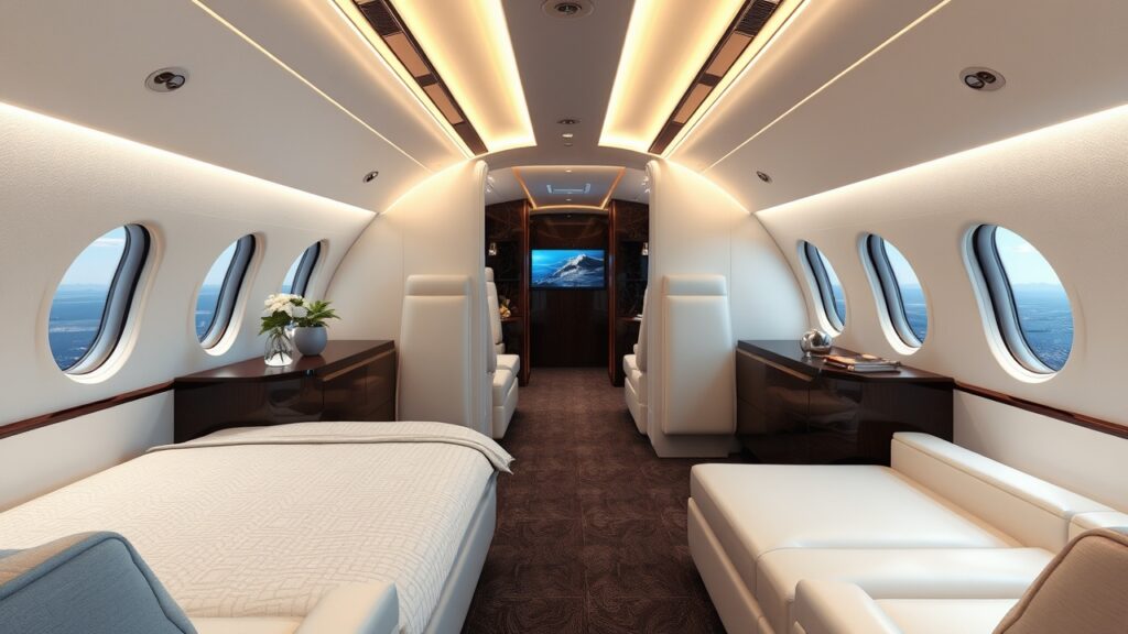 Private Jet Interior Aesthetics