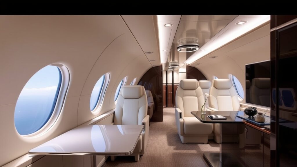 Private Jet Interior Aesthetics