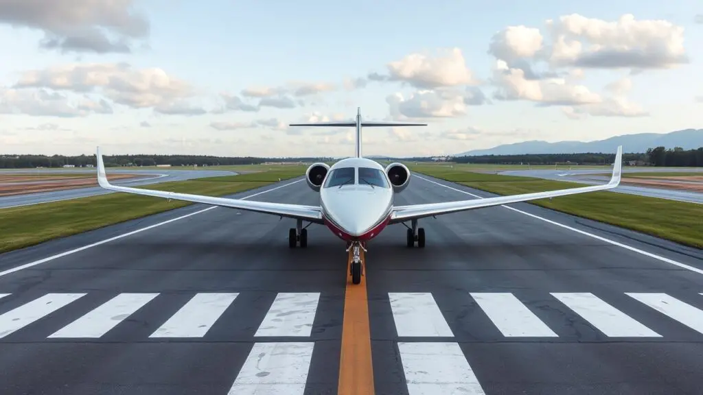 Private Jet Runway