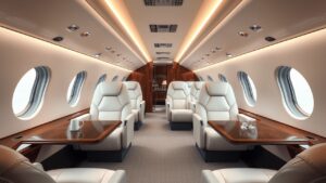 Private Jet Interior Aesthetics