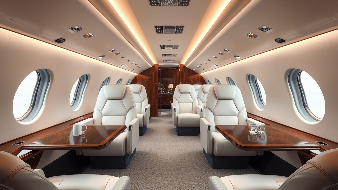 Private Jet Interior Aesthetics