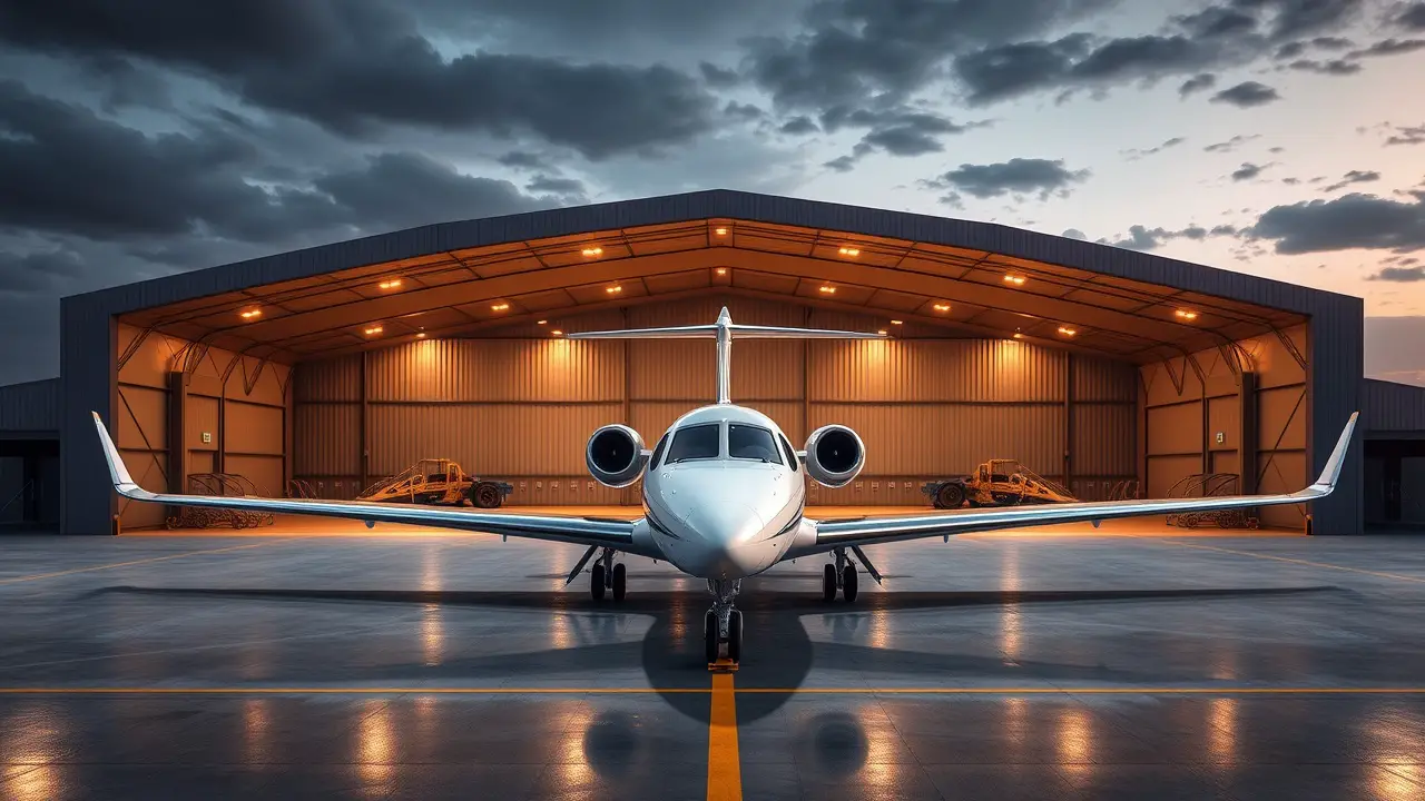 Private Jet Hangar